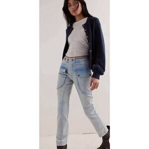 Free People Hot In It Moto Pants Women’s Size 10 We The Free